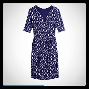 Gilli faux wrap maternity dress